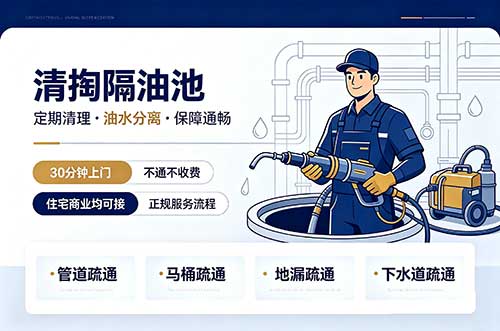 邹城清掏隔油池